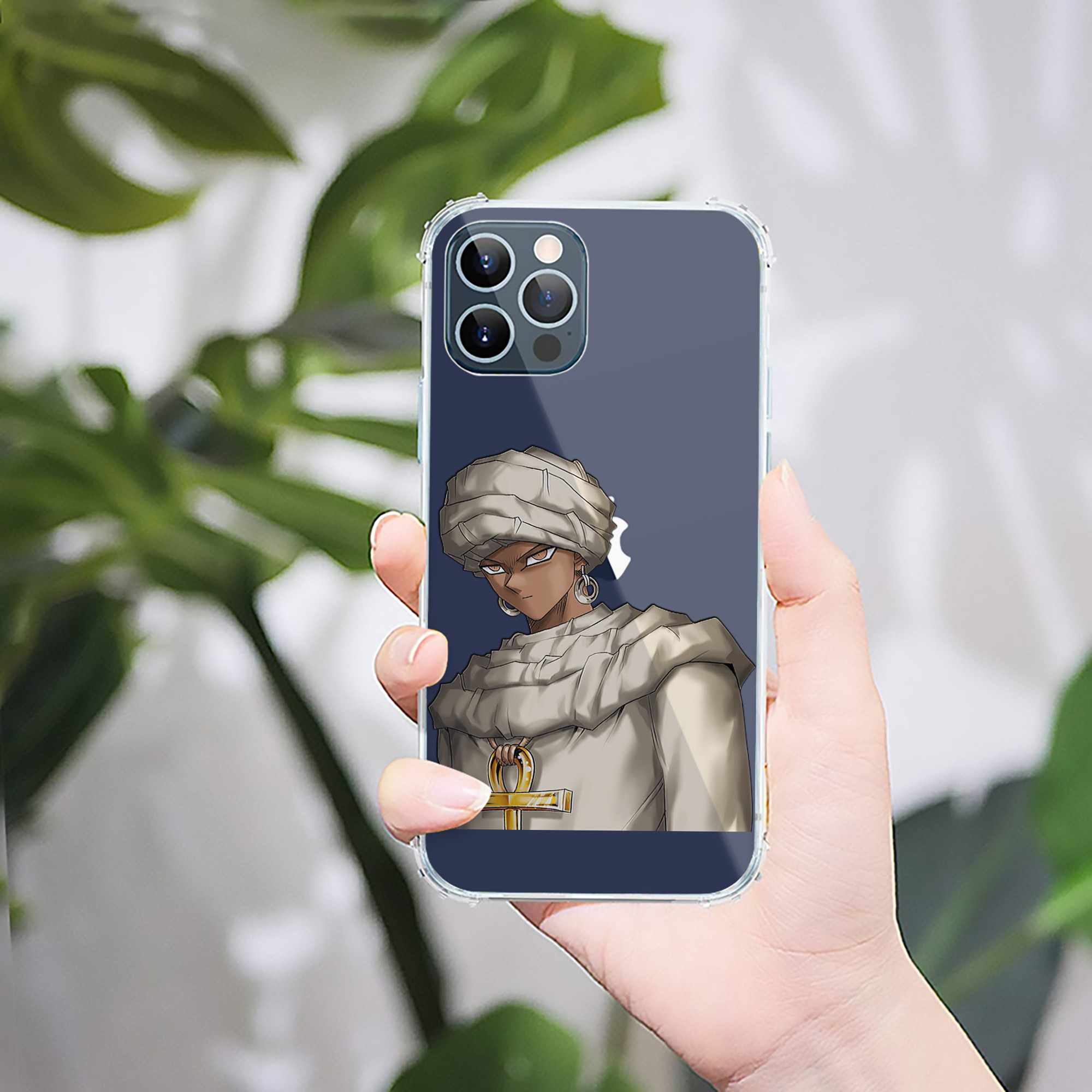（画像用） 遊☆戯☆王 Yu-Gi-Oh! 【iPhone 12シリーズ対応】透明スマホケース（クリアソフトケース）